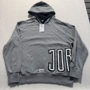 Jordan Hoodie Mens‎ Sz L Grey New With Tags